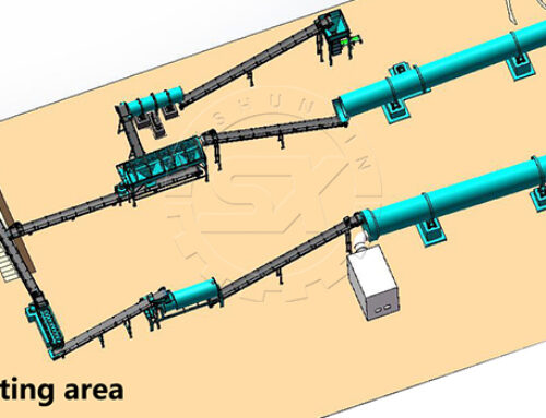 40,000t Compost Pelletizing Line For Our U.S. Client