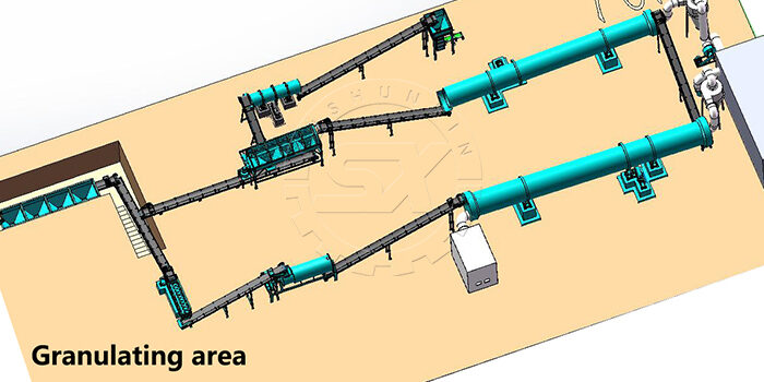 compost pelletizing production line