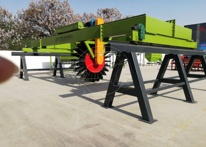 groove wheel type composting machines